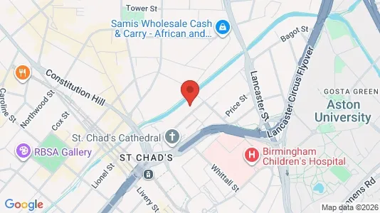 Apartments for rent in Birmingham - West Midlands - Photo from Google Street View