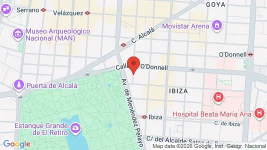 Apartments for rent in Madrid Retiro - Photo from Google Street View