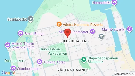 Apartments for rent i Malmö City - kort over placeringen