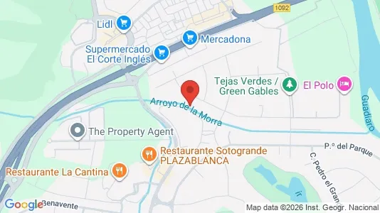 Apartments for rent i San Roque - kort over placeringen