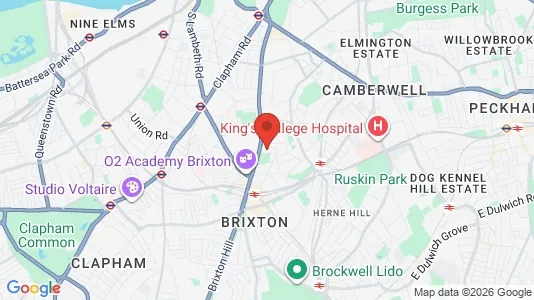 Rooms for rent in London SW9 - Photo from Google Street View