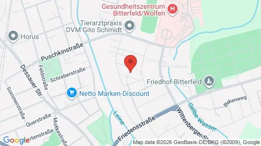 Apartments for rent i Anhalt-Bitterfeld - kort over placeringen