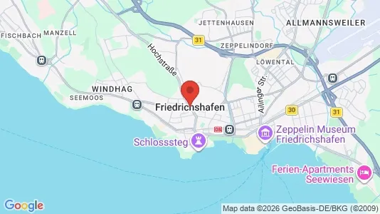 Apartments for rent i Bodenseekreis - kort over placeringen