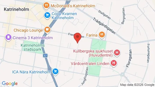 Apartments for rent i Katrineholm - kort over placeringen