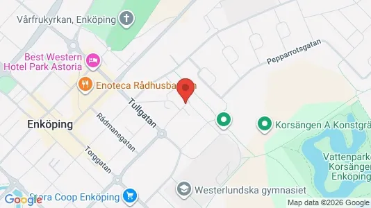Apartments for rent i Enköping - kort over placeringen