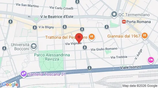 Apartments for rent i Milano Zona 5 - Vigentino, Chiaravalle, Gratosoglio - kort over placeringen