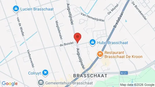 Apartments for rent i Brasschaat - kort over placeringen