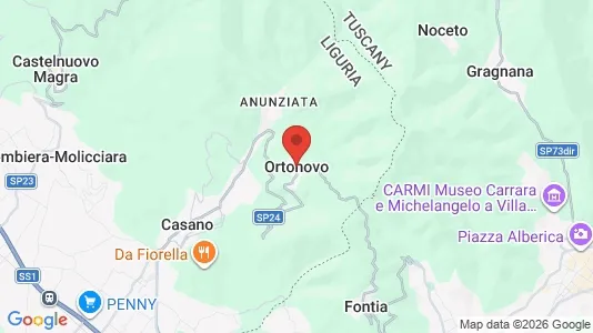 Apartments for rent in Ortonovo - Photo from Google Street View
