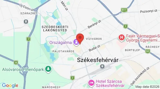 Apartments for rent in Székesfehérvári - Photo from Google Street View