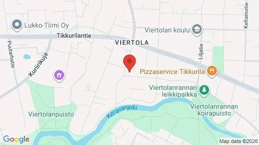 Apartments for rent i Vantaa - kort over placeringen