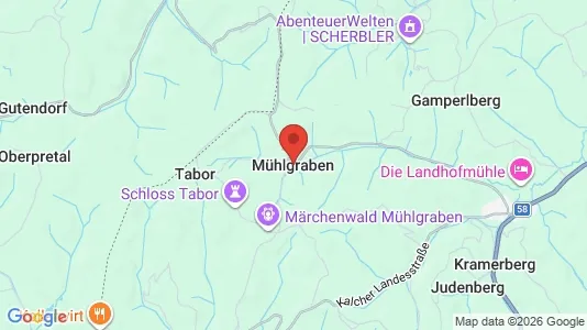 Apartments for rent i Mühlgraben - kort over placeringen