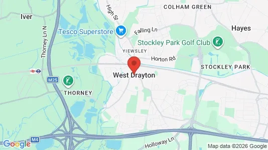 Apartments for rent i West Drayton - Middlesex - kort over placeringen