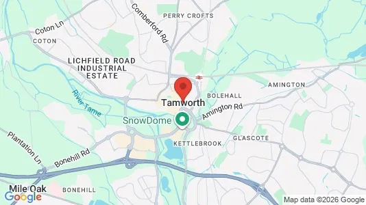 Houses for rent in Tamworth - Staffordshire - Photo from Google Street View