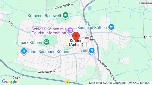Apartments for rent i Anhalt-Bitterfeld - kort over placeringen