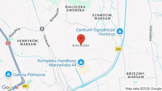 Apartments for rent in Warszawa Białołęka - Photo from Google Street View