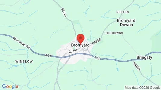 Houses for rent in Bromyard - Herefordshire - Photo from Google Street View