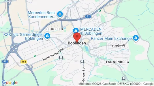 Apartments for rent in Böblingen - Photo from Google Street View
