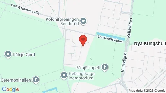 Apartments for rent i Helsingborg - kort over placeringen