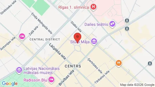 Apartments for rent in Riga Centrs - Photo from Google Street View