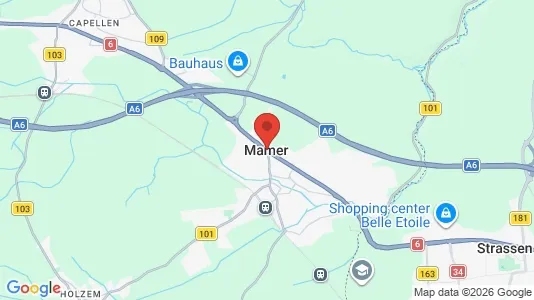 Apartments for rent in Mamer - Photo from Google Street View