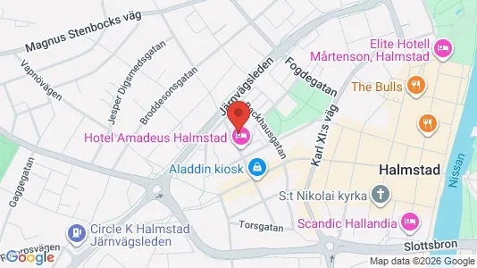 Apartments for rent in Halmstad - Photo from Google Street View