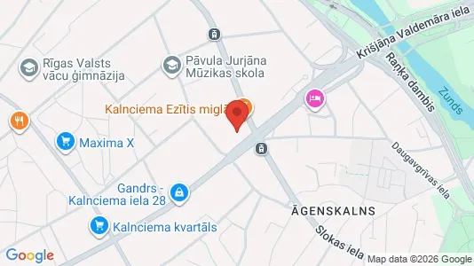 Apartments for rent in Riga Āgenskalns - Photo from Google Street View