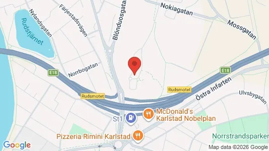 Apartments for rent i Karlstad - kort over placeringen