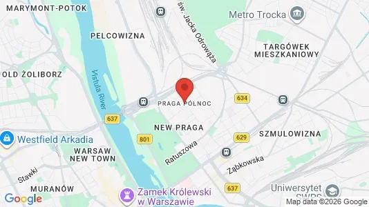 Apartments for rent in Warszawa Praga-Północ - Photo from Google Street View