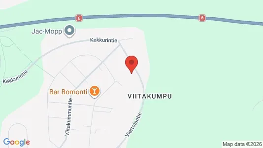 Apartments for rent i Kouvola - kort over placeringen