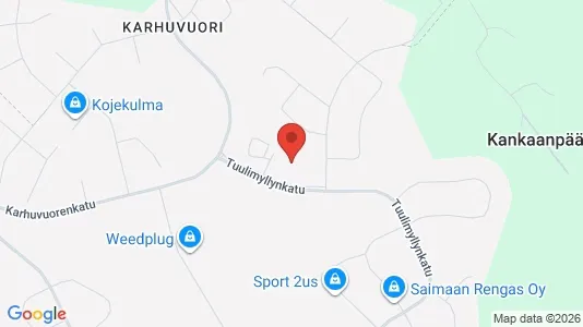 Apartments for rent in Lappeenranta - Photo from Google Street View