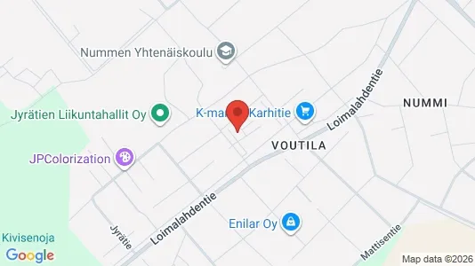 Apartments for rent i Hämeenlinna - kort over placeringen