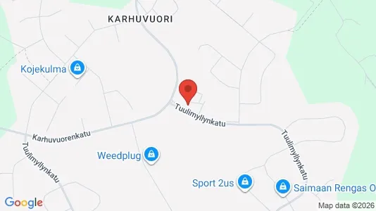 Apartments for rent in Lappeenranta - Photo from Google Street View