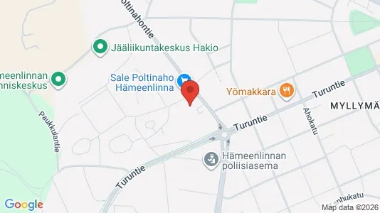 Apartments for rent i Hämeenlinna - kort over placeringen