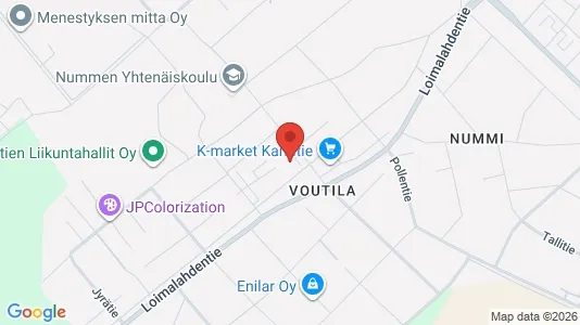 Apartments for rent i Hämeenlinna - kort over placeringen