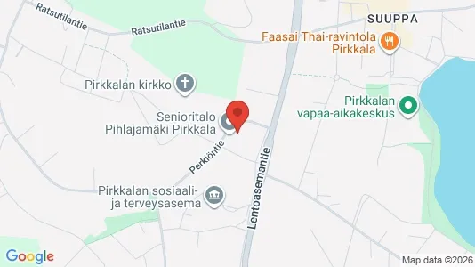Apartments for rent i Pirkkala - kort over placeringen