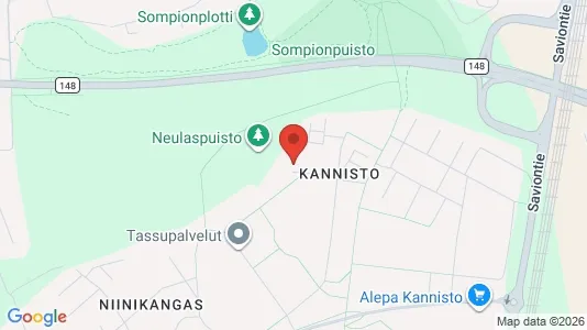 Apartments for rent i Kerava - kort over placeringen