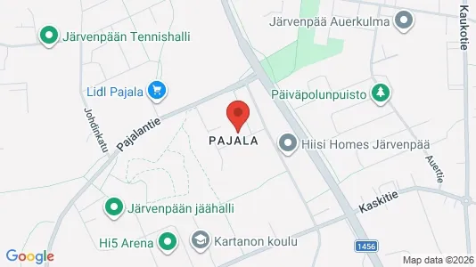 Apartments for rent i Järvenpää - kort over placeringen