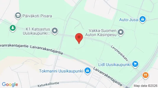 Apartments for rent in Uusikaupunki - Photo from Google Street View