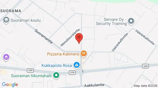 Apartments for rent i Kangasala - kort over placeringen