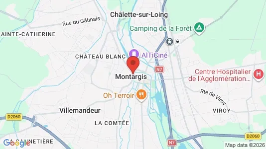 Houses for rent in Montargis - Photo from Google Street View