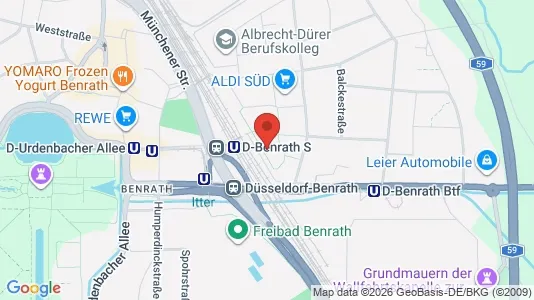 Apartments for rent in Dusseldorf - Photo from Google Street View