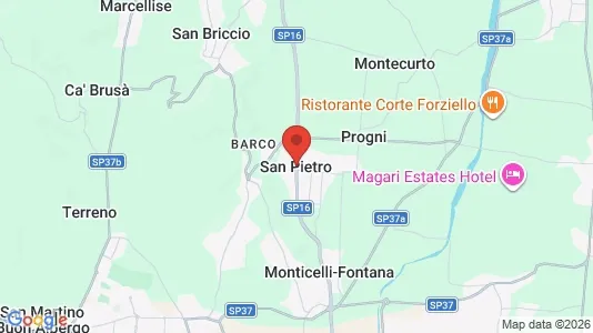 Apartments for rent i Lavagno - kort over placeringen