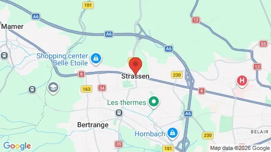 Apartments for rent in Strassen - Photo from Google Street View