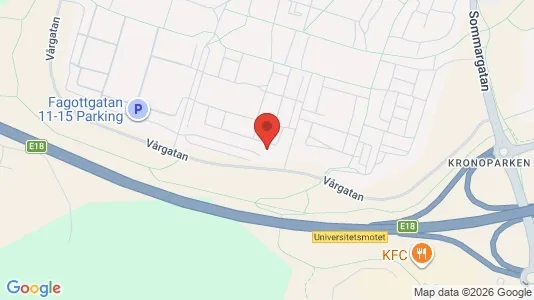 Apartments for rent i Karlstad - kort over placeringen