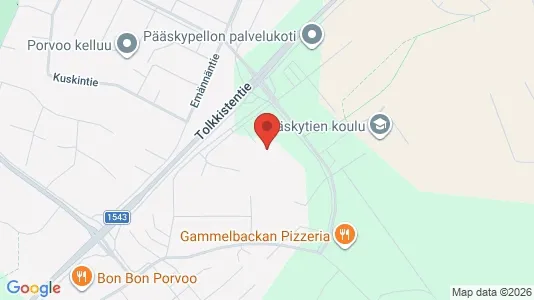 Apartments for rent i Porvoo - kort over placeringen
