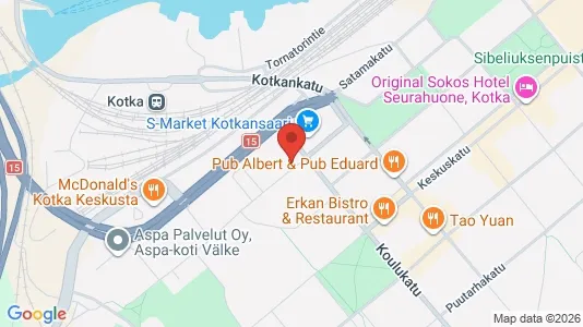 Apartments for rent in Kotka - Photo from Google Street View