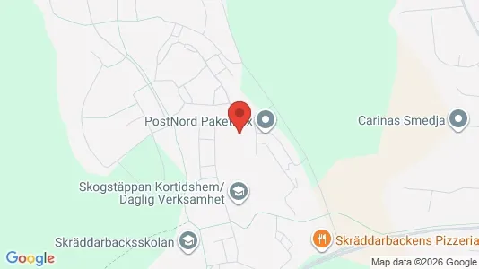 Apartments for rent i Borlänge - kort over placeringen