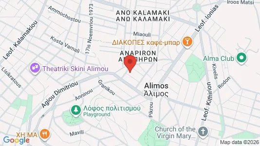 Apartments for rent i Agios Dimitrios - kort over placeringen