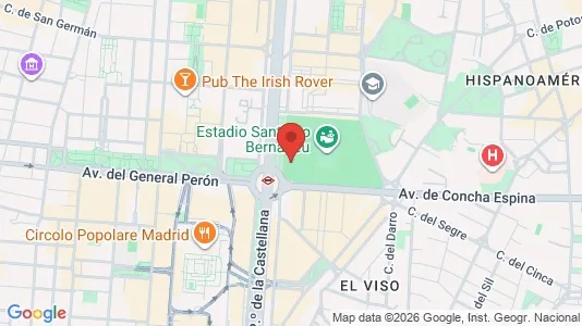 Apartments for rent in Madrid Chamartín - Photo from Google Street View