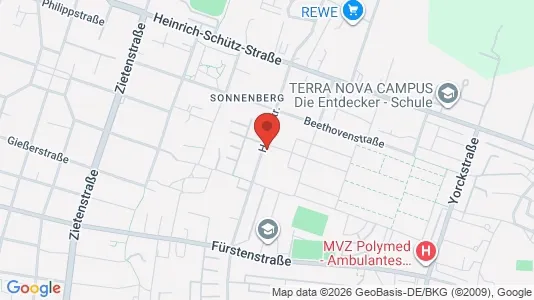 Apartments for rent in Chemnitz - Photo from Google Street View